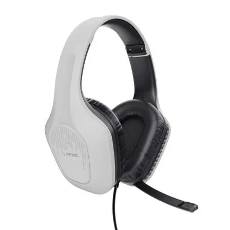 Trust GXT 415W Zirox Auriculares Alámbricos Diadema Gaming Blanco